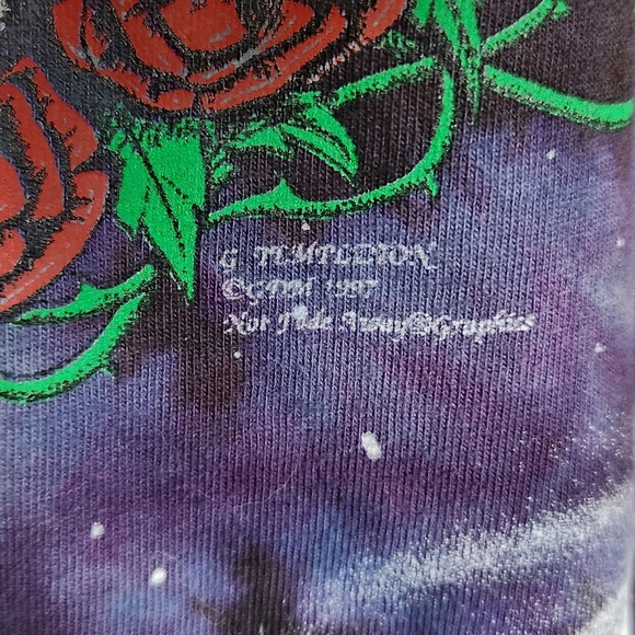 Vintage Grateful Dead 1997  cotton pullover long sleeve celestial print RARE - Picture 5 of 11